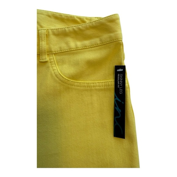 INC International Concepts | Women’s Yellow Pants - Size 12 - Picture 4 of 11